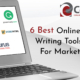 Cover Image for 6 Best Online Writing Tools For Marketing Blog