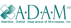 Attention Deficit Awareness of Minnesota, Inc Logo
