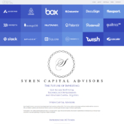 Custom Trustdyx website design for Syren Capital Advisors home page in New York, NY