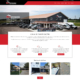 Custom WordPress website redesign for BD Exteriors home page in Sartell, MN