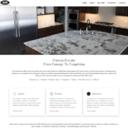 Custom Trustdyx website design for Granite Services home page in St. Joseph, MN