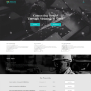Custom WordPress website design for Award Staffing home page in Bloomington, MN
