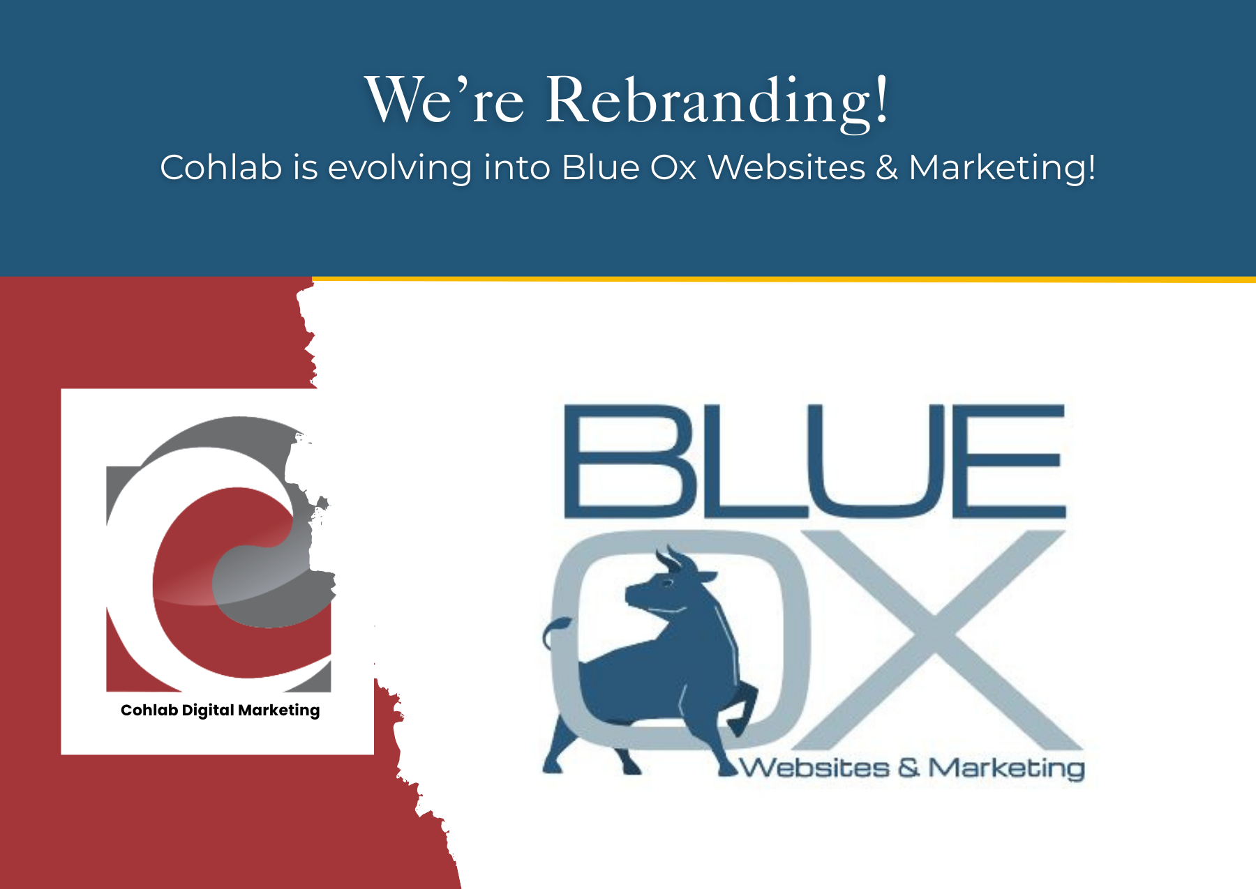 Rebranding client notice